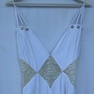 NWT Lace Panelled Romper - LF ORIGINAL- XS